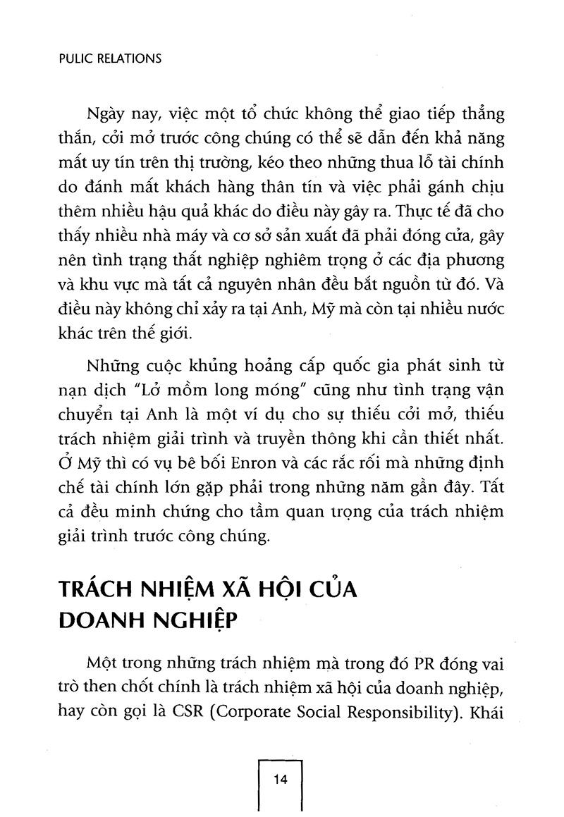 Những Bí Quyết Căn Bản Để Thành Công Trong PR (Tái Bản 2012)