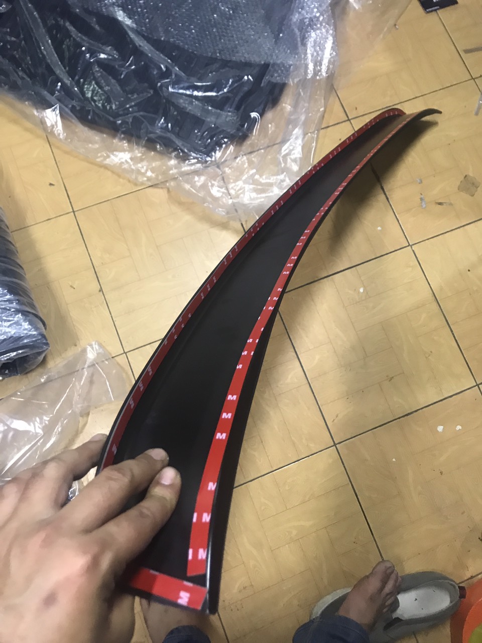 Nẹp Cốp Ngoài ,Chống Chầy Cốp Ngoài Nhựa ABS Cho Xe Mazda CX5 2018/2020