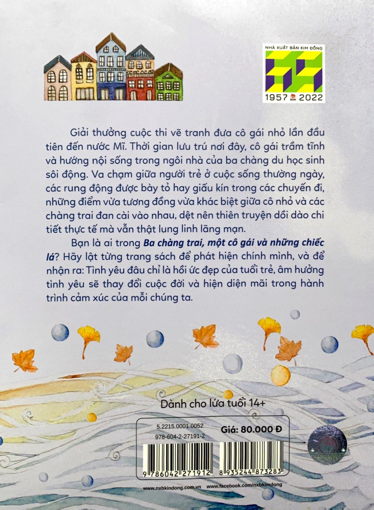 Tủ Sách Tuổi Mới Lớn - Ba Chàng Trai, Một Cô Gái Và Những Chiếc Lá