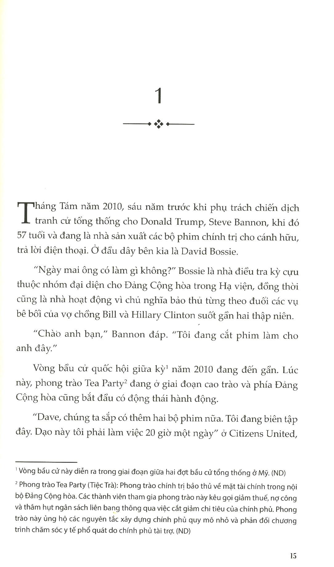 Trump Ở Nhà Trắng