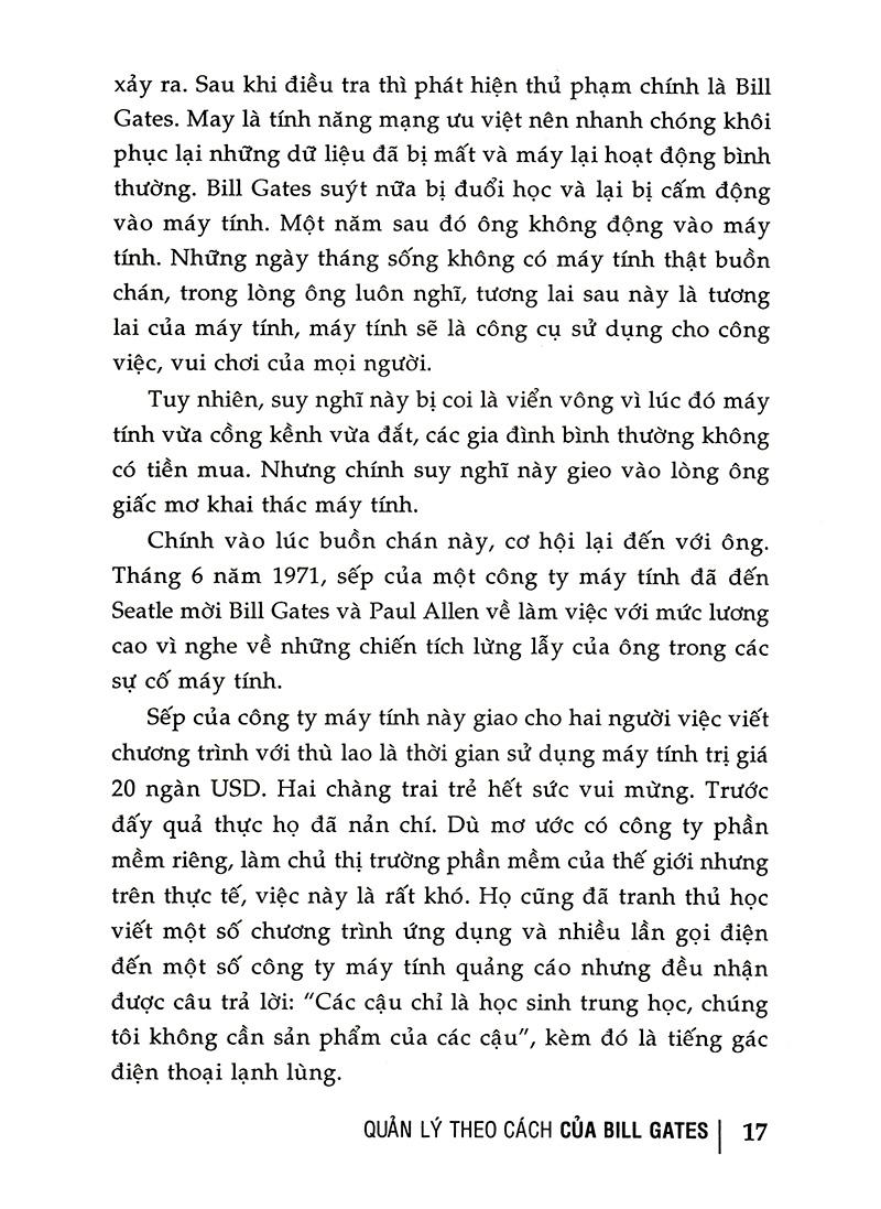 Chiêu Bài Quản Lý Vàng Của Bill Gates