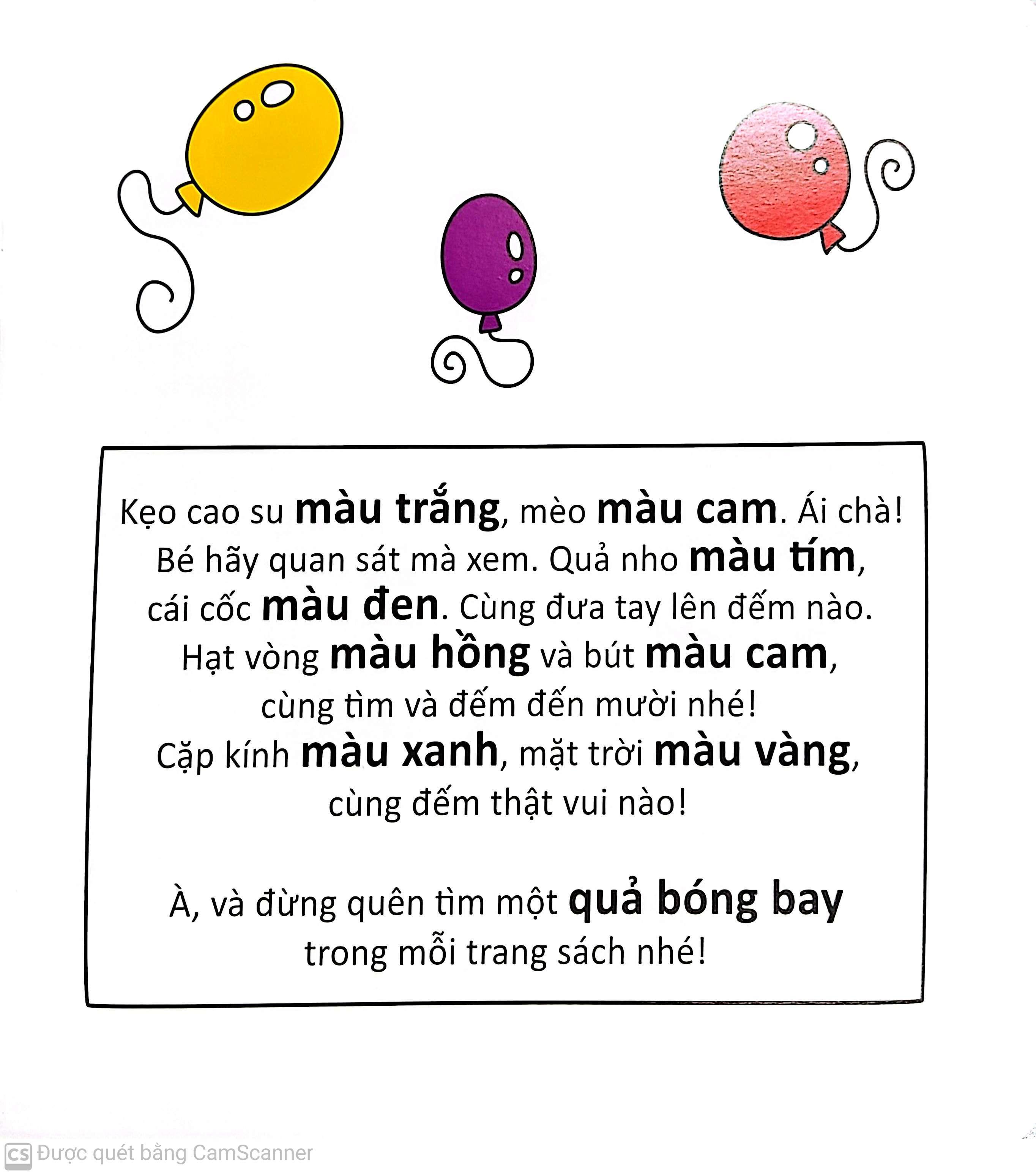 Cùng Tìm Với Bé: Sắc Màu Rực Rỡ