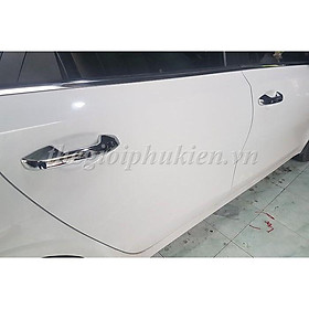 Bộ ốp tay nắm cửa xe dành cho Kia Cerato 2019-2021 mạ Crom 