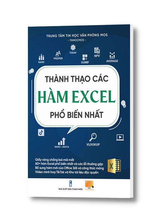 Bộ công cụ tài liệu tặng kèm combo 2 cuốn Thành thạo Tin học văn phòng: Thành Thạo Các Hàm Excel Phổ Biến Nhất + Thành thạo soạn thảo văn bản Word
