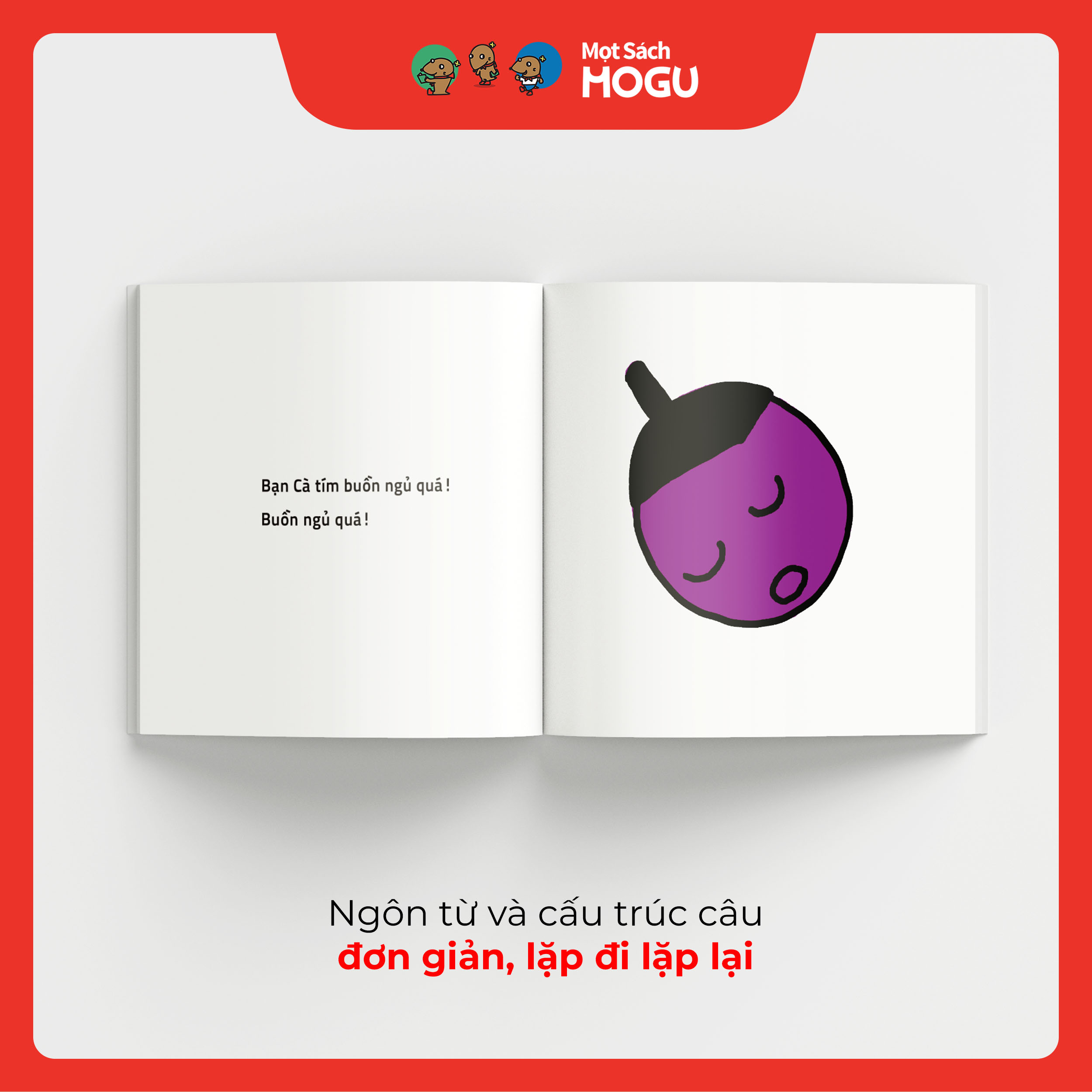 Truyện Ehon bé 1-2-3 tuổi - Buồn ngủ quá, buồn ngủ quá