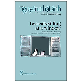 Two Cats Sitting At A Window - Bản Quyền