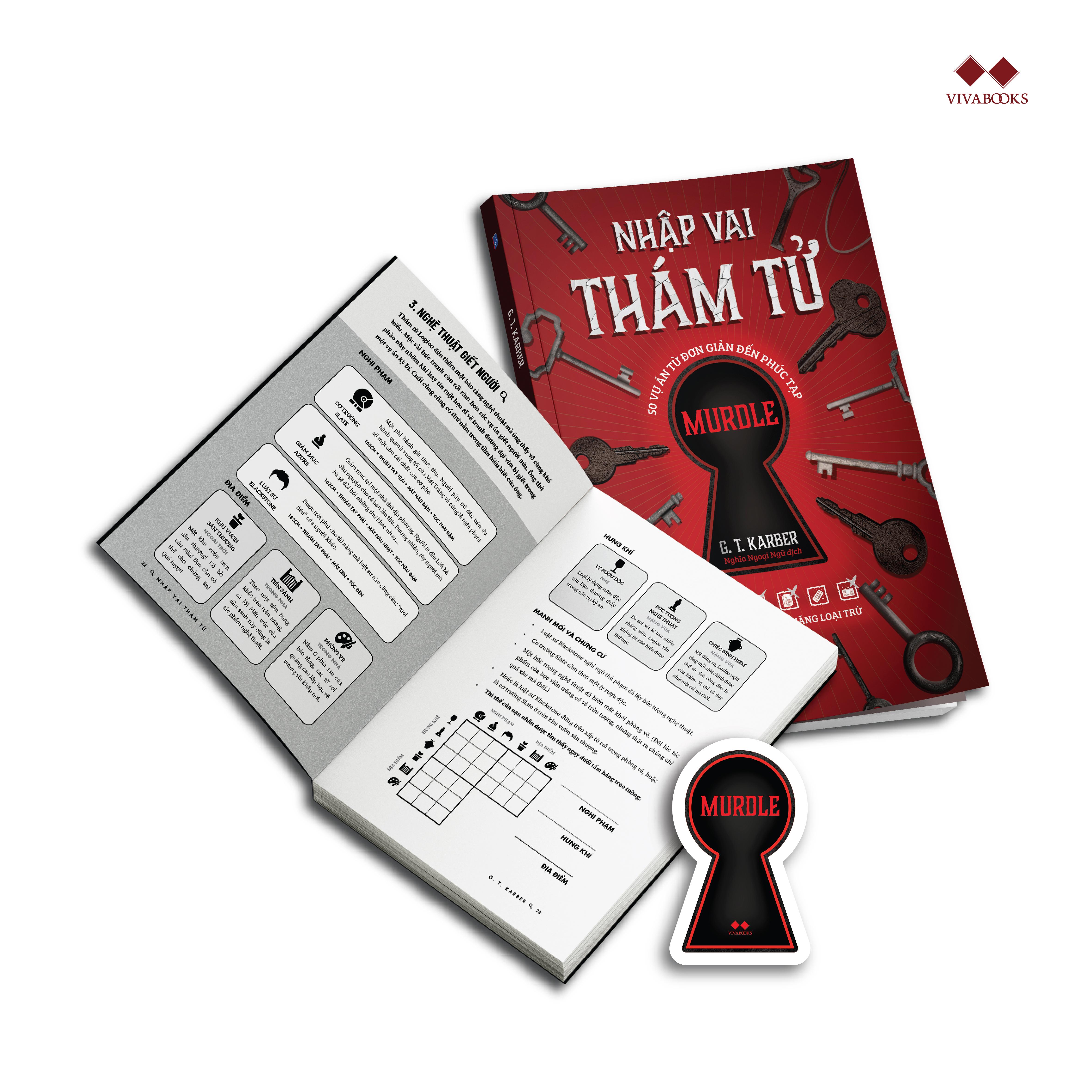 Nhập Vai Thám Tử (Ổ Khóa Đỏ) - Bản Quyền