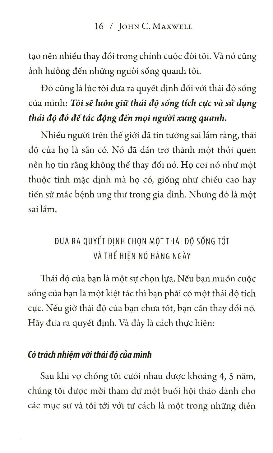 Cùng John Maxwell Thành Công ( Để Hôm Nay Trở Thành Kiệt Tác (Tái Bản) )