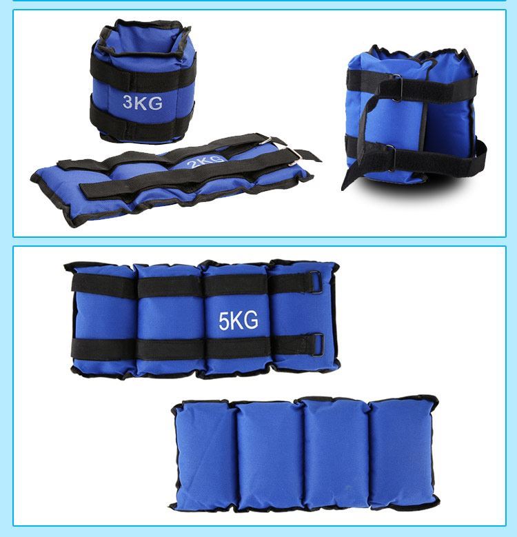 Bộ 2 Băng Tạ Cát 3kg (Mỗi Bên 1.5kg) Đeo Chân Tay Hỗ Trợ Tập Luyện Thể Thao,Chạy Bộ Cao Cấp Đại Nam Sport