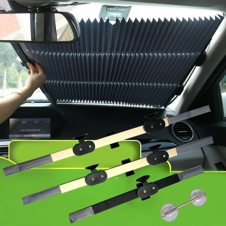 Rèm chắn nắng cho Ô tô Rèm Chắn Nắng Kính Lái Ô Tô Thông Minh gập gon sản phẩm hot