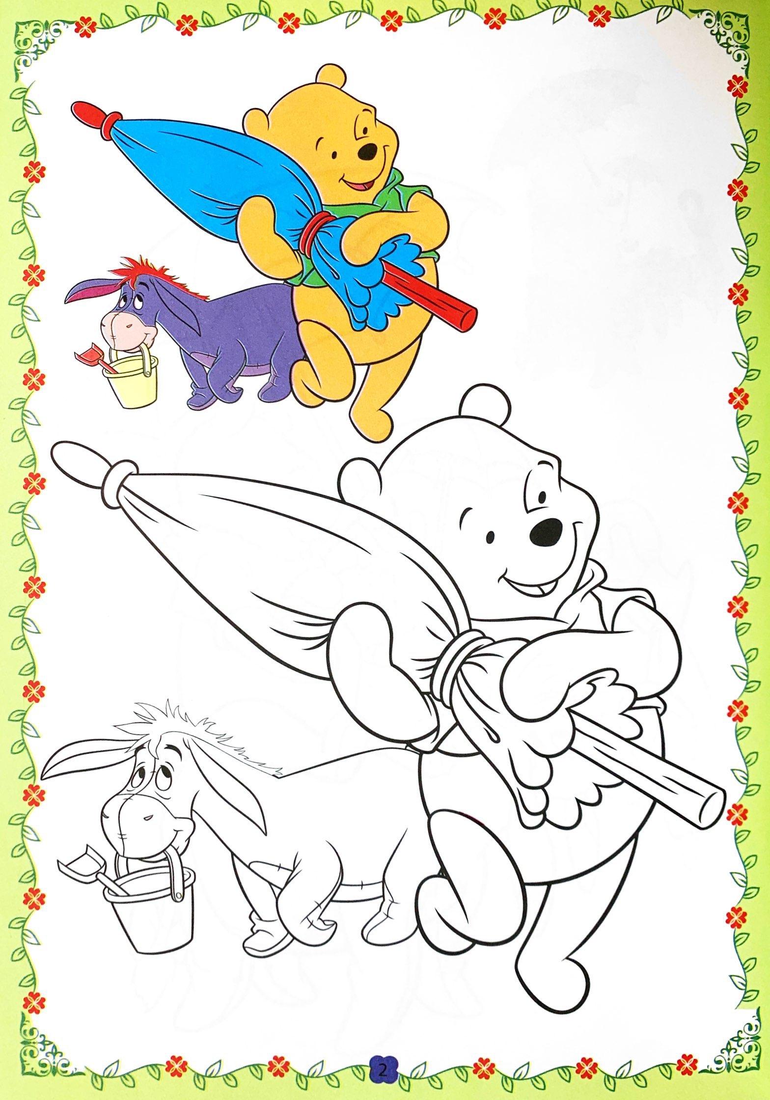 Tô Màu Babies 3 - Pooh Và Những Người Bạn
