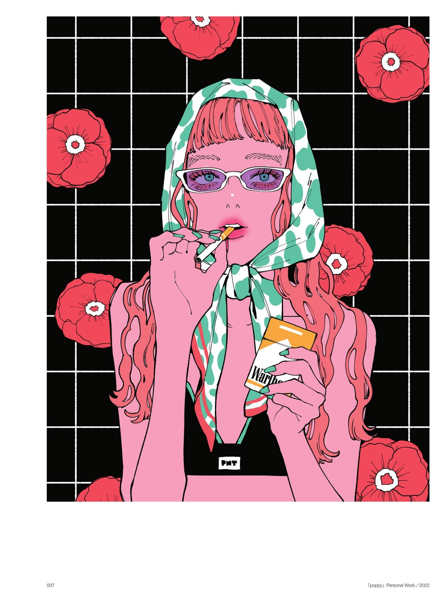 Cherish Nakaki Pantz Illustration Making & Visual Book (Japanese Edition)