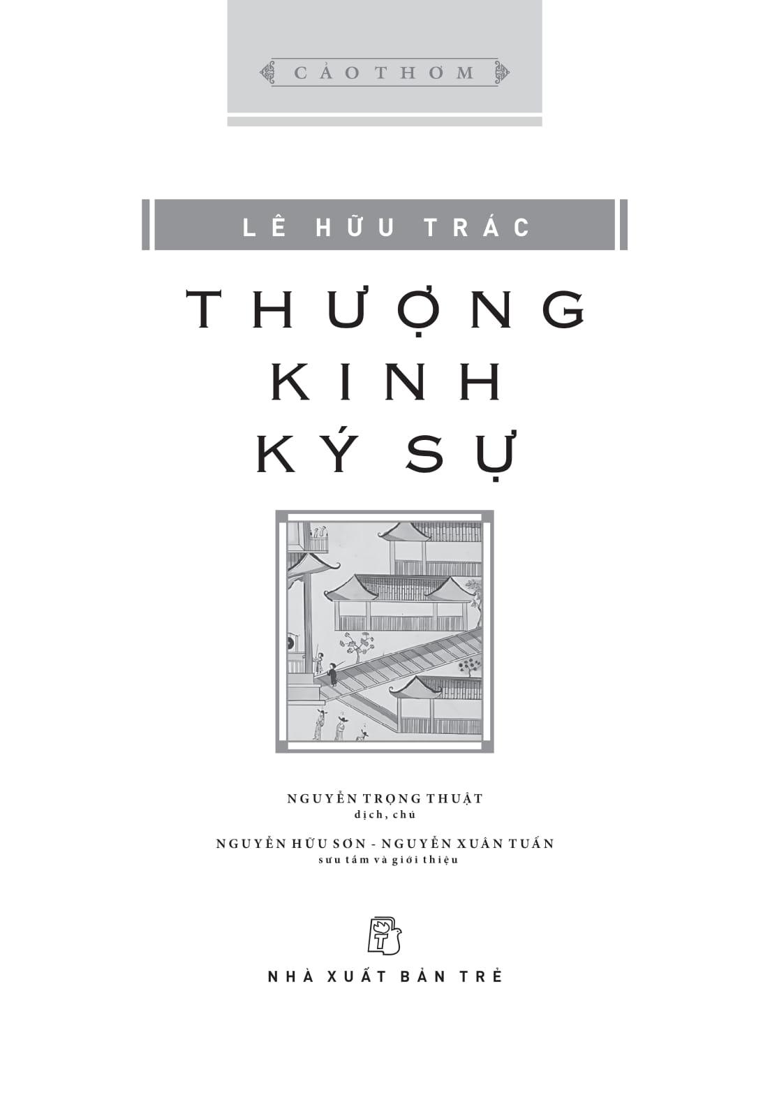 Sách - Thượng Kinh Ký Sự - Bìa Cứng