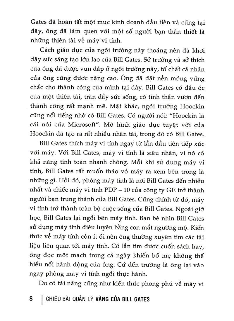 Chiêu Bài Quản Lý Vàng Của Bill Gates