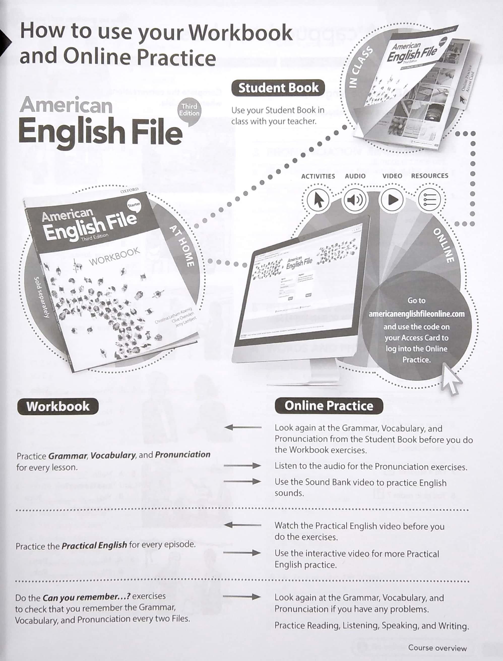 American English File 3th Edition Starter. Workbook Without Answer Key