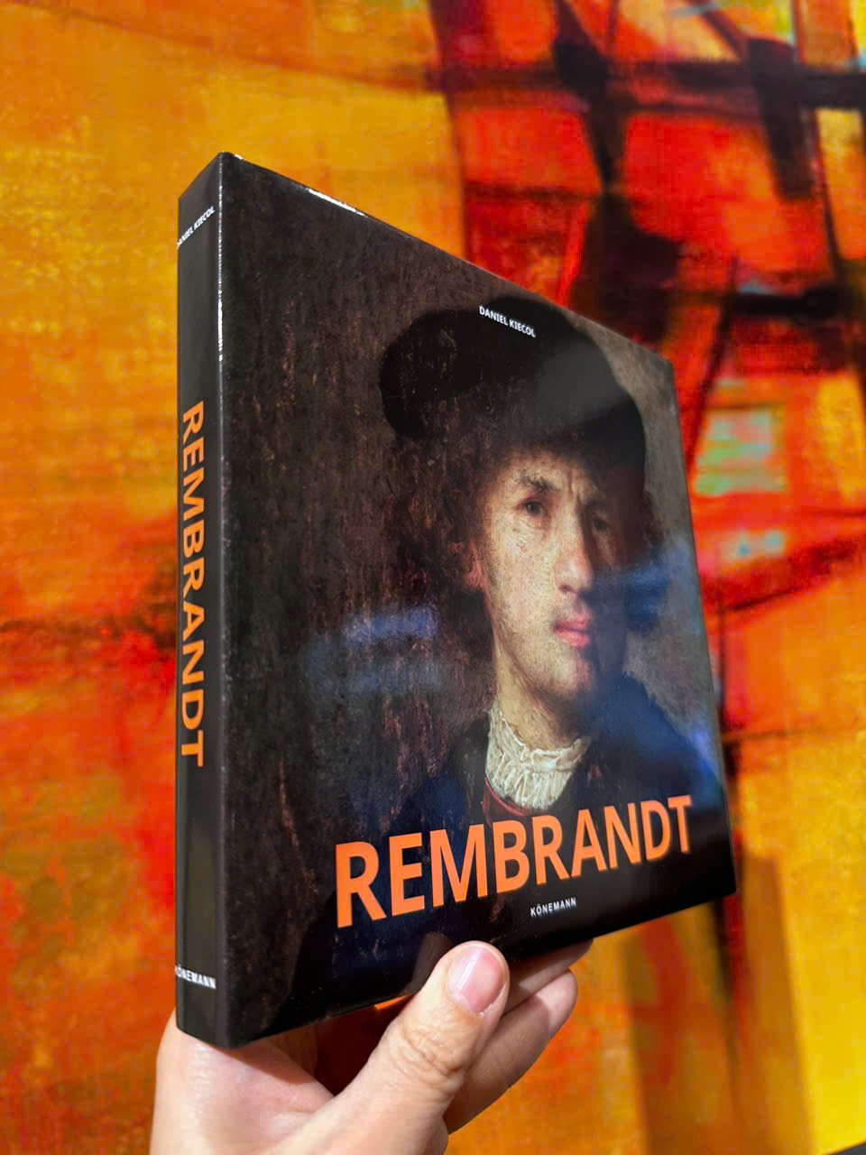 Sách - Rembrandt by Daniel Kiecol - Nghệ thuật tiếng Anh/ Art Book in English