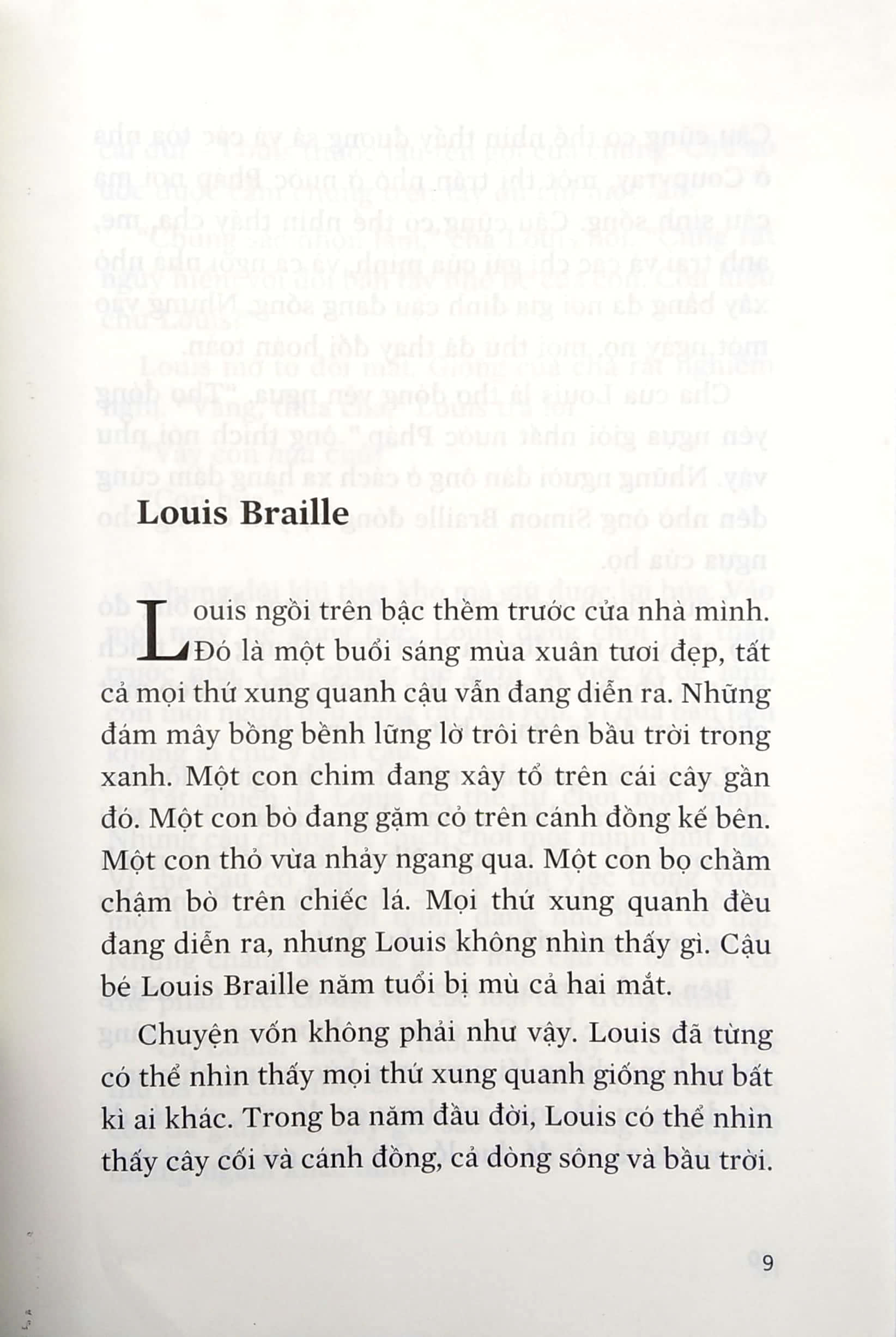 Louis Braille - Cậu Bé Phát Minh Ra Sách Dành Cho Người Mù