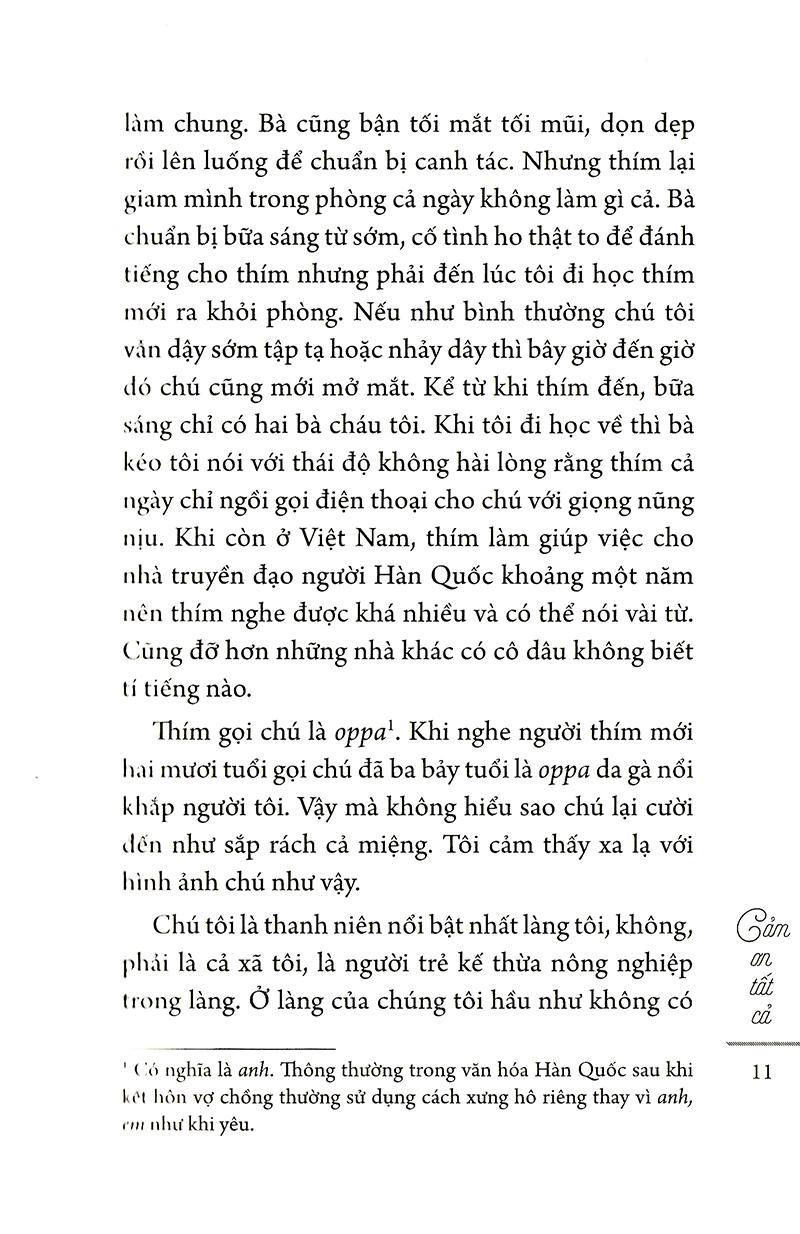 Cảm Ơn Tất Cả