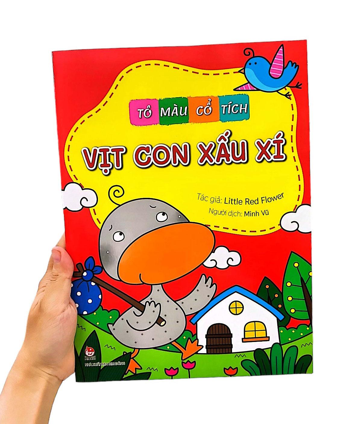 Tô Màu Cổ Tích: Vịt Con Xấu Xí