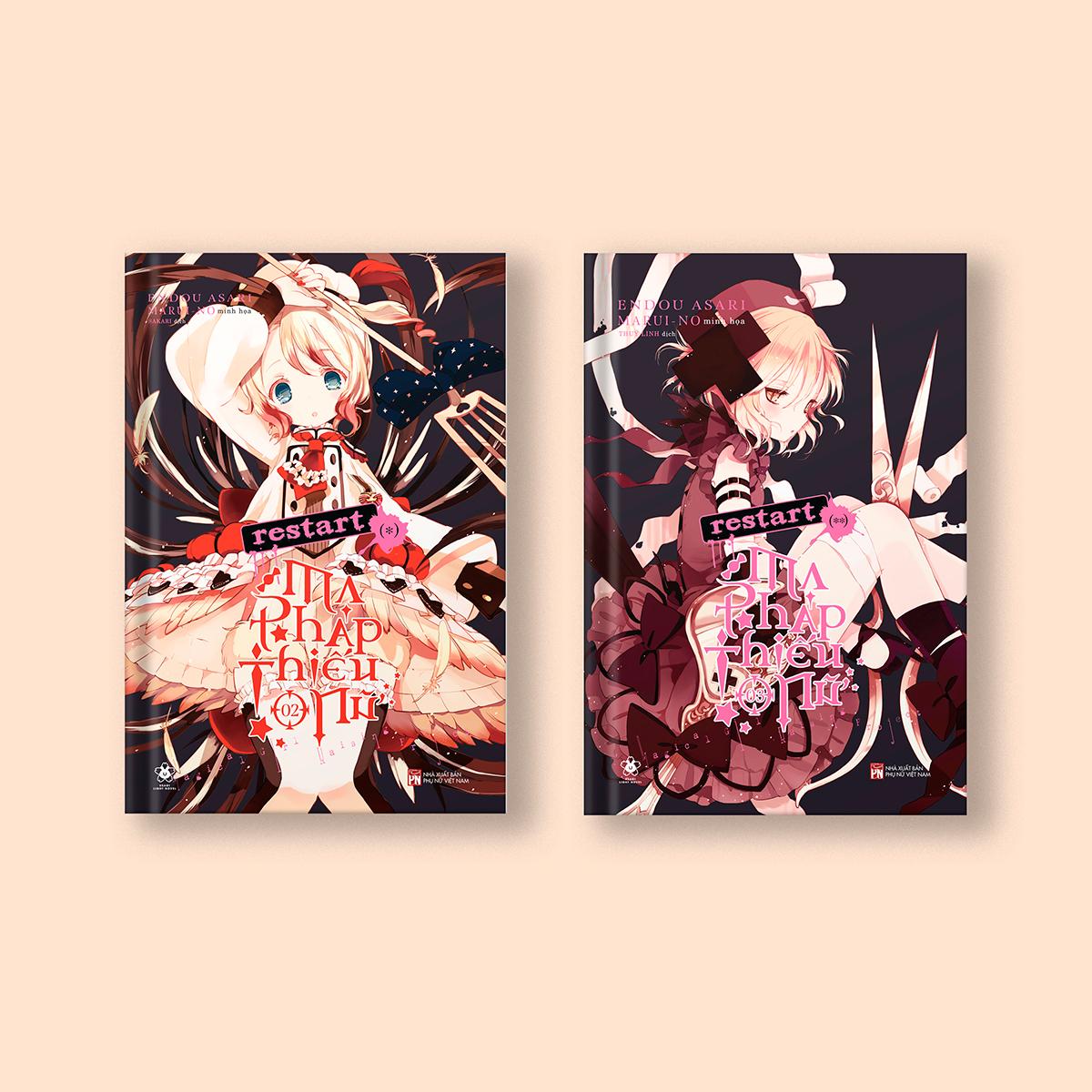 Ma Pháp Thiếu Nữ - Tập 2 + Tập 3 - Tặng Kèm 2 Bookmark Nhân Vật + 2 Postcard
