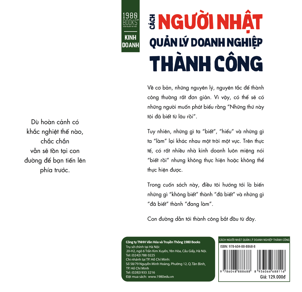 Cách Người Nhật Quản Lý Doanh Nghiệp Thành Công