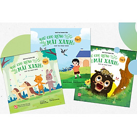 Combo bộ sách - Giữ cho rừng mãi xanh - Keep the forest green
