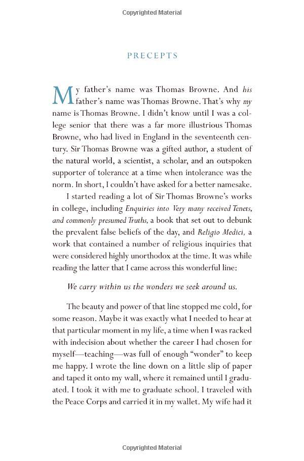 365 Days of Wonder: Mr. Browne