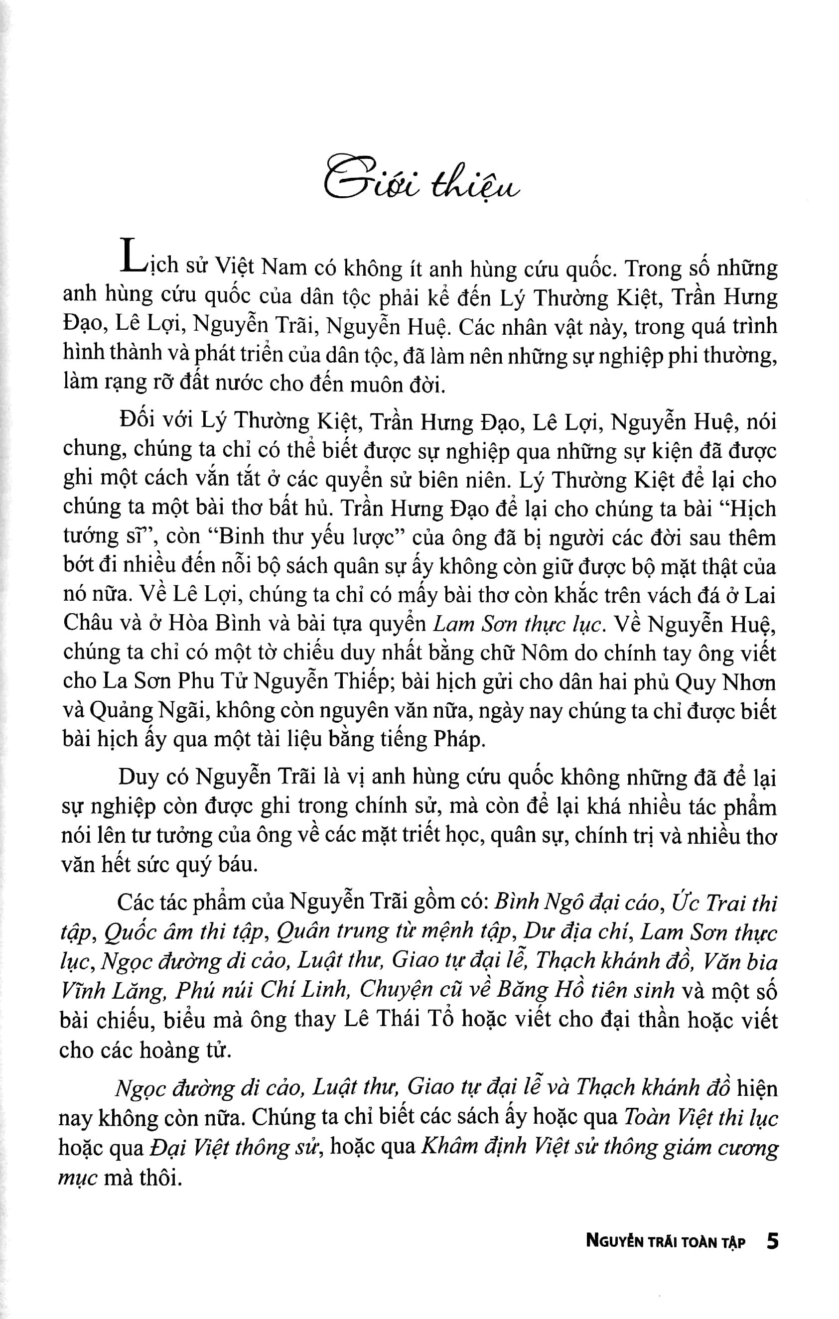 Nguyễn Trãi Toàn Tập