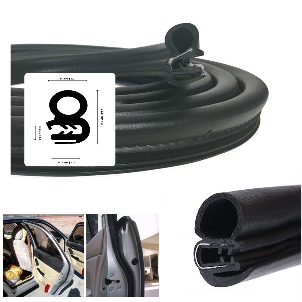 Gioăng Chữ U Có Rãnh Khí - Gioăng Cửa, Cốp Xe mazda, hyundai, Kia, Xe Tải, Tủ Điện, Tủ Sắt