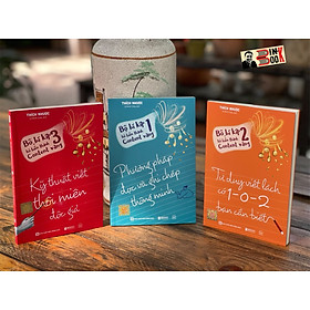 BỘ 3 CUỐN BÍ KÍP HÔ BIẾN THÀNH CONTENT VÀNG: Phương pháp đọc và ghi chép thông minh, Tư duy viết lách có 1 - 0 - 2 bạn cần biết, Kỹ thuật viết thôi miên độc giả - Thích Nhược – Lê Minh Châu dịch - Bizbooks 
