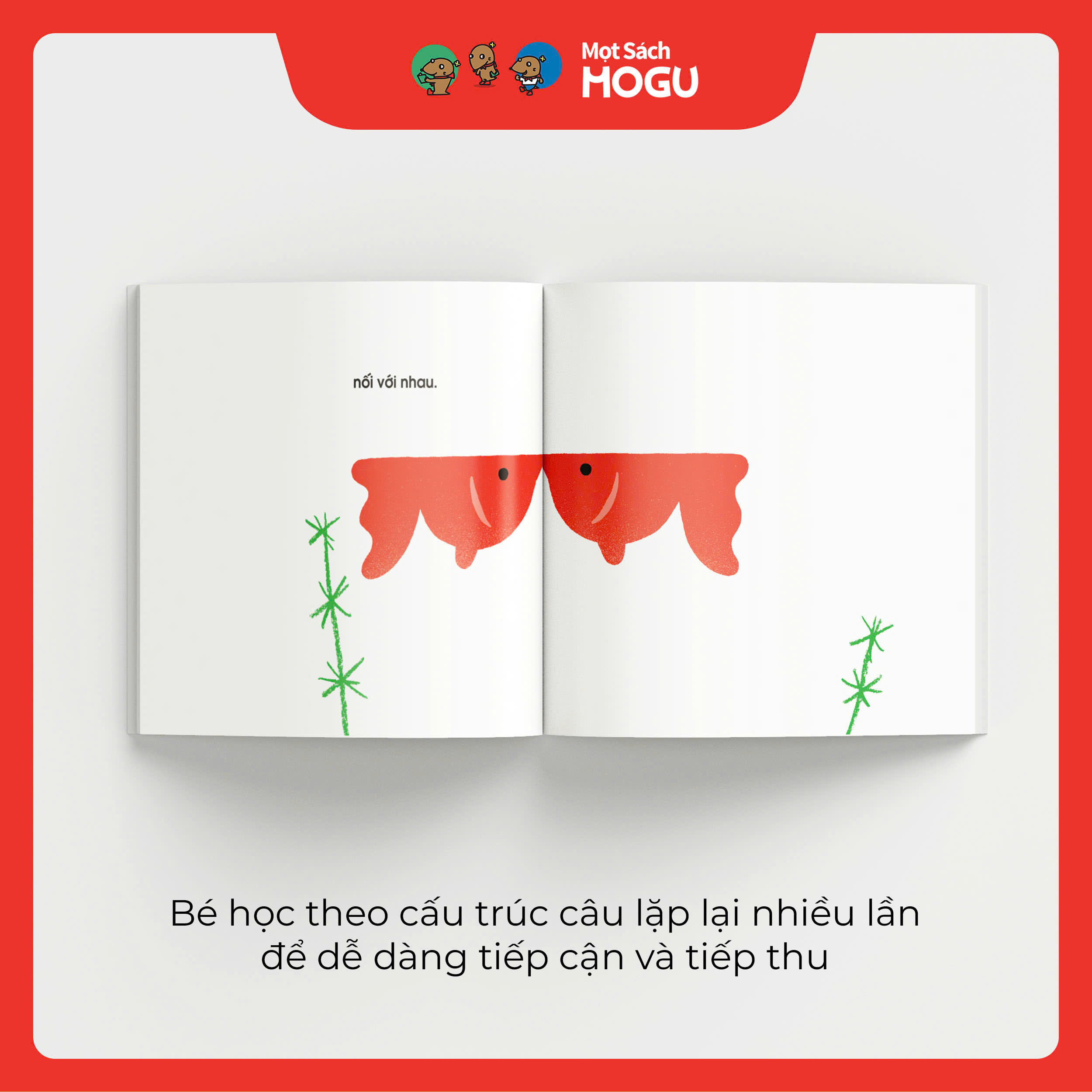 Truyện Ehon bé 1-2-3 tuổi - Nối
