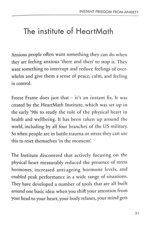 Freedom From Anxiety