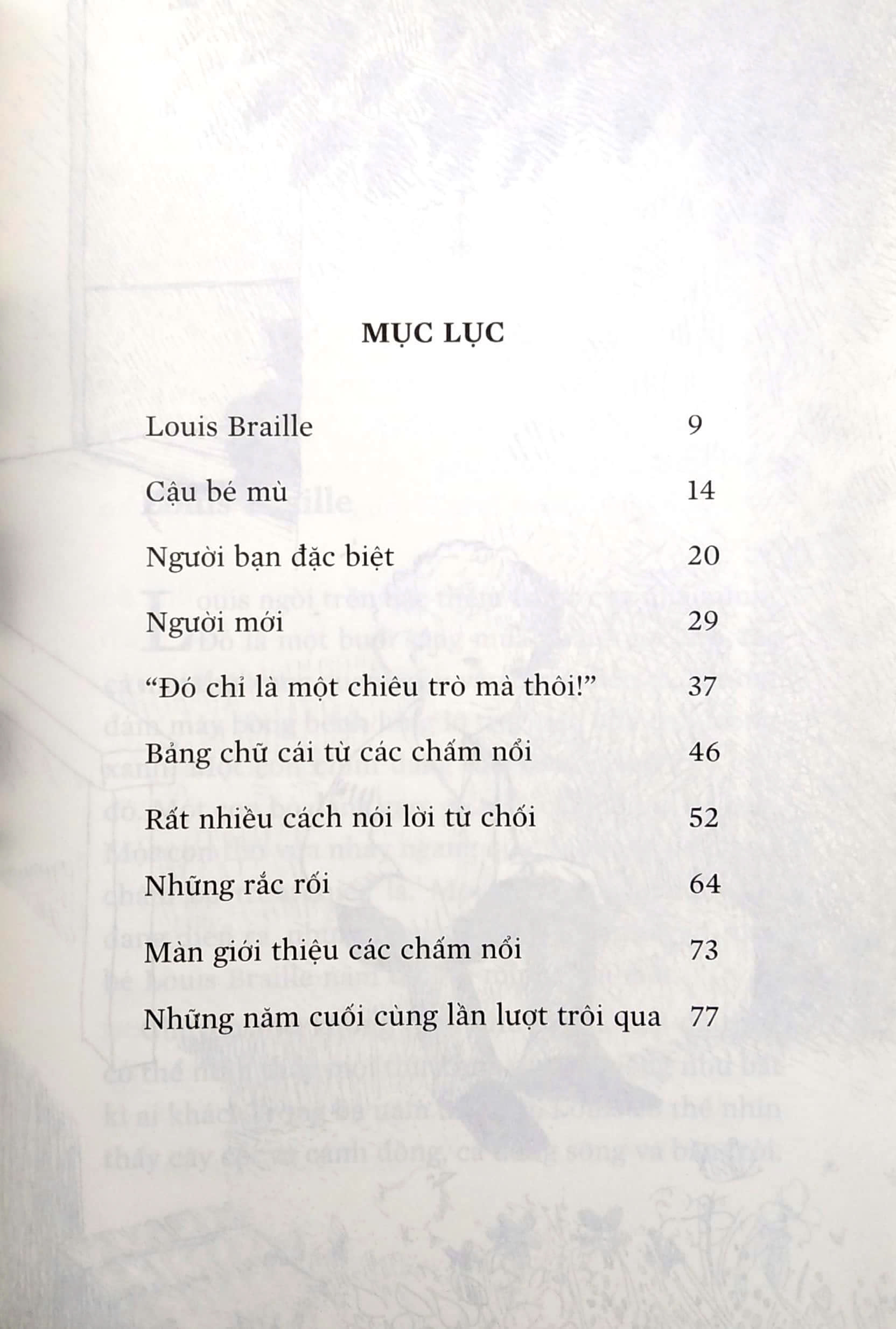 Louis Braille - Cậu Bé Phát Minh Ra Sách Dành Cho Người Mù