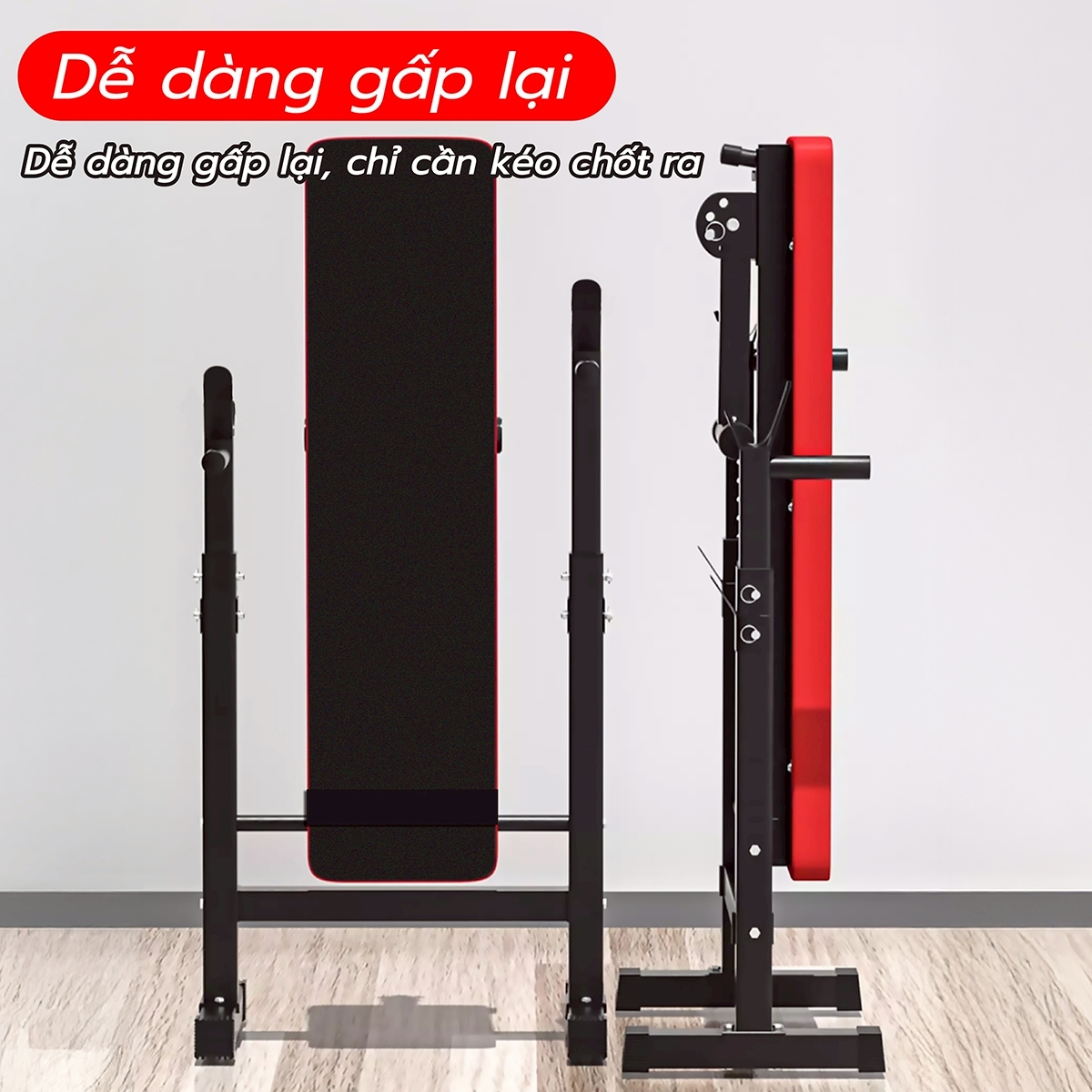 BG Ghế Tập Tạ SU- 330 - 331 Đa Năng Kết Hợp Giá Đỡ ,Hỗ trợ tập các bài tập tạ, cơ bụng, cơ tay gấp gọn (hàng nhập khẩu)