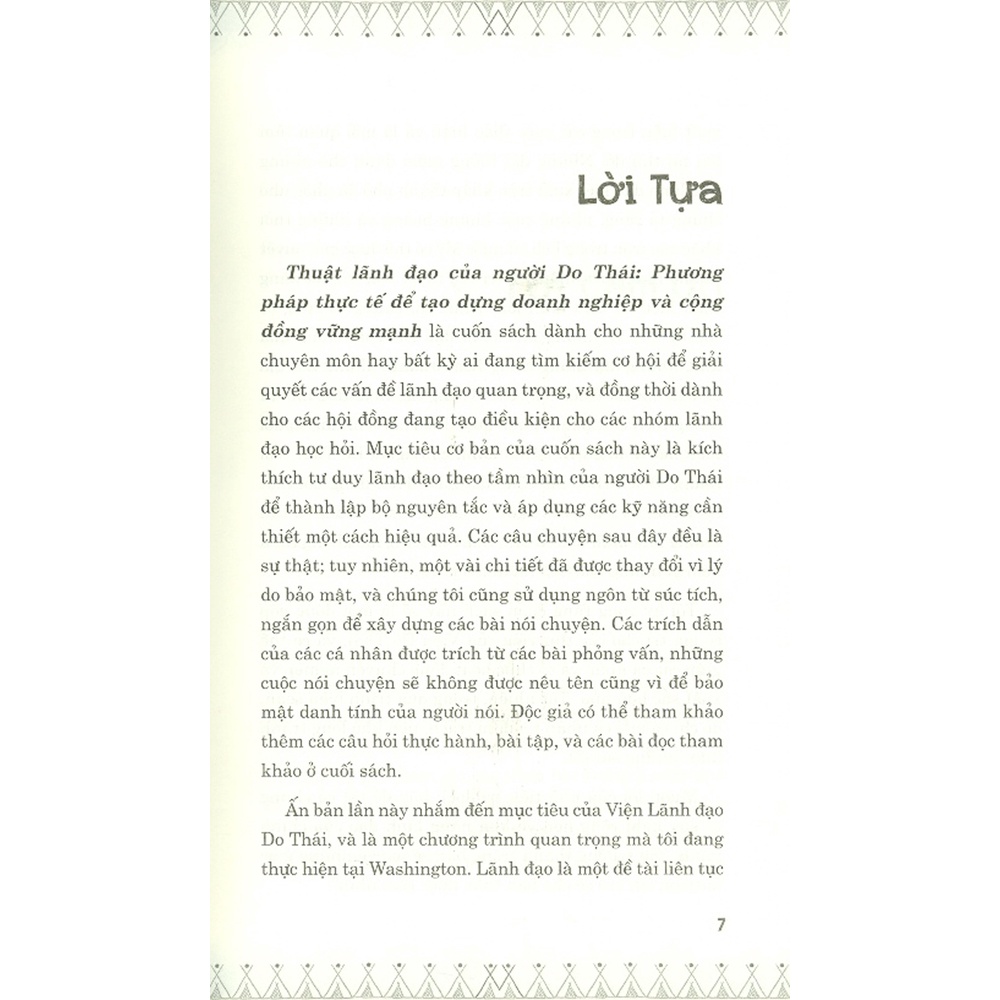Thuật Lãnh Đạo Của Người Do Thái - Phương Pháp Thực Tế Để Tạo Dựng Doanh Nghiệp Vững Mạnh - VL\