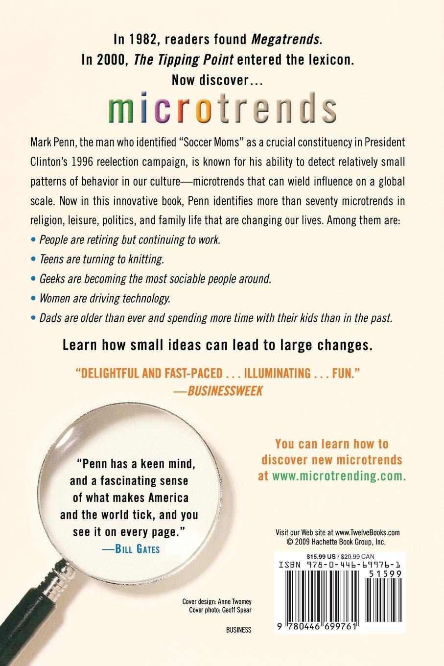 Microtrends: The Small Forces Behind Tomorrow