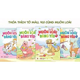  Tô Màu - Muôn Loài Đáng Yêu - Bộ 4 Tập 