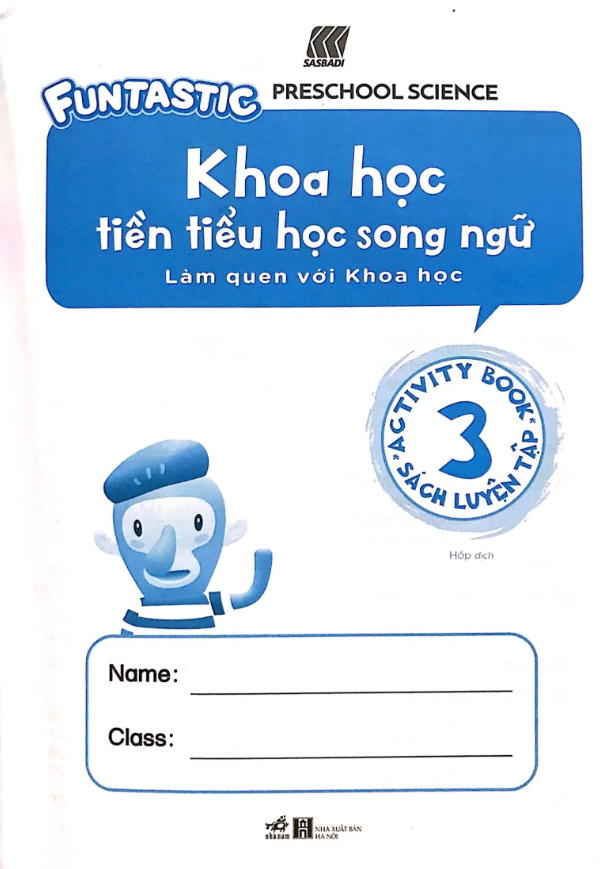 Khoa Học Tiền Tiểu Học Song Ngữ - Sách Luyện Tập 3