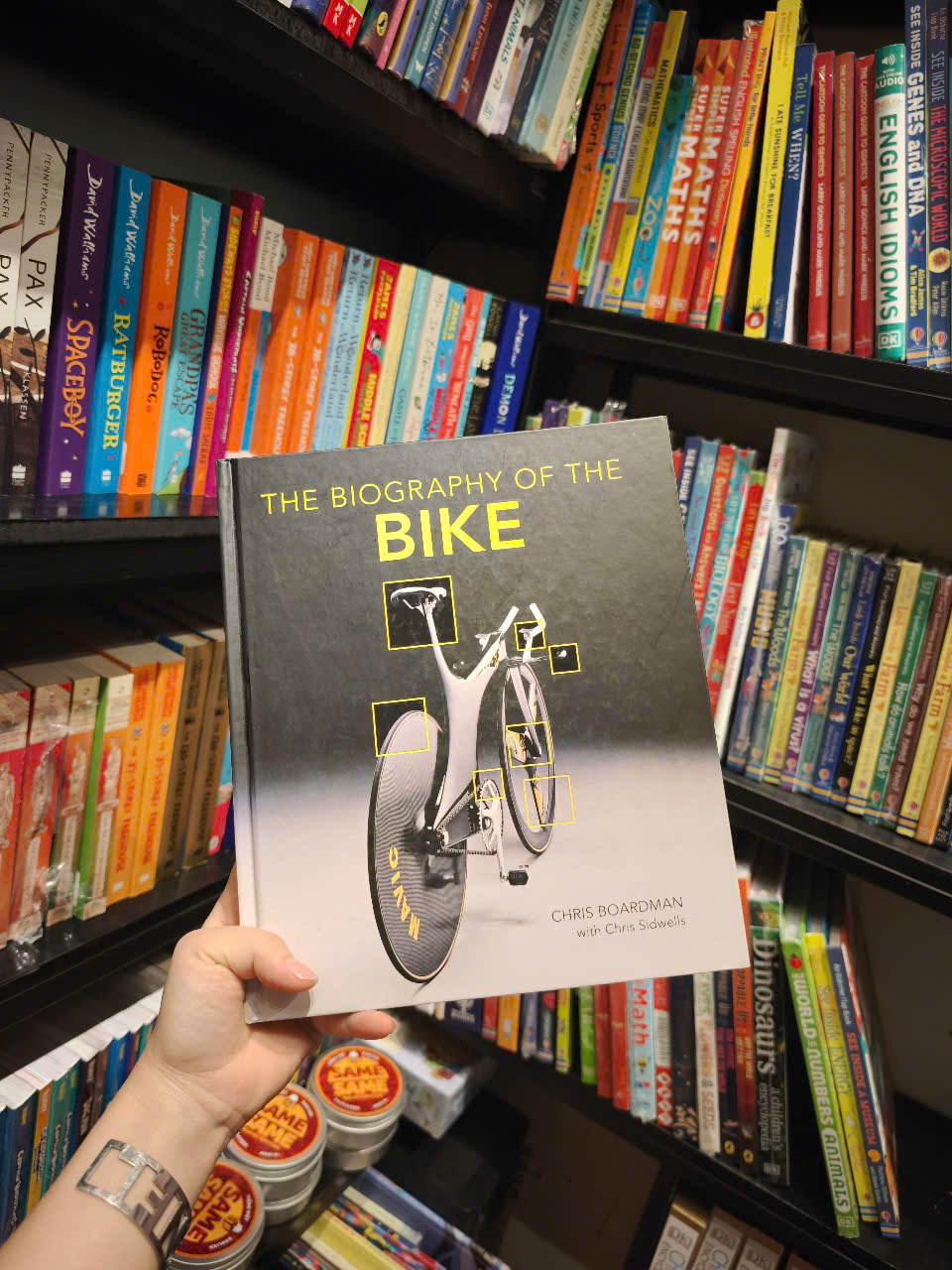 Sách - The Biography of the Bike: The Ultimate History of Bike Design by Chris Boardman