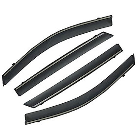 VÈ CHE MƯA CHỈ INOX CAO CẤP DÀNH CHO XE HONDA CRV 2019