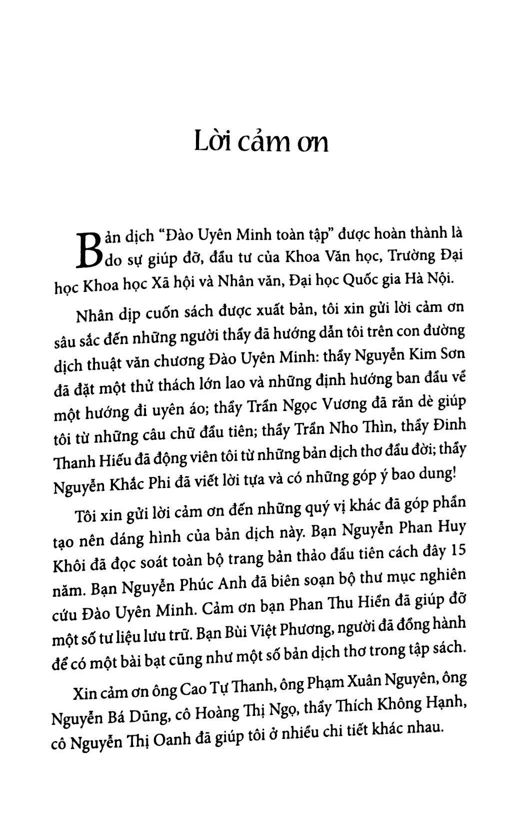 Đào Uyên Minh Toàn Tập