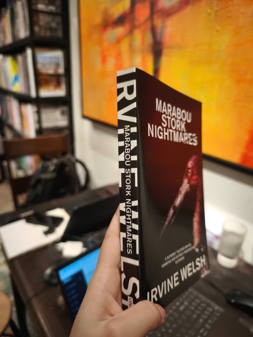 Sách - Marabou Stork Nightmares by Irvine Welsh - Fiction / Horror in English
