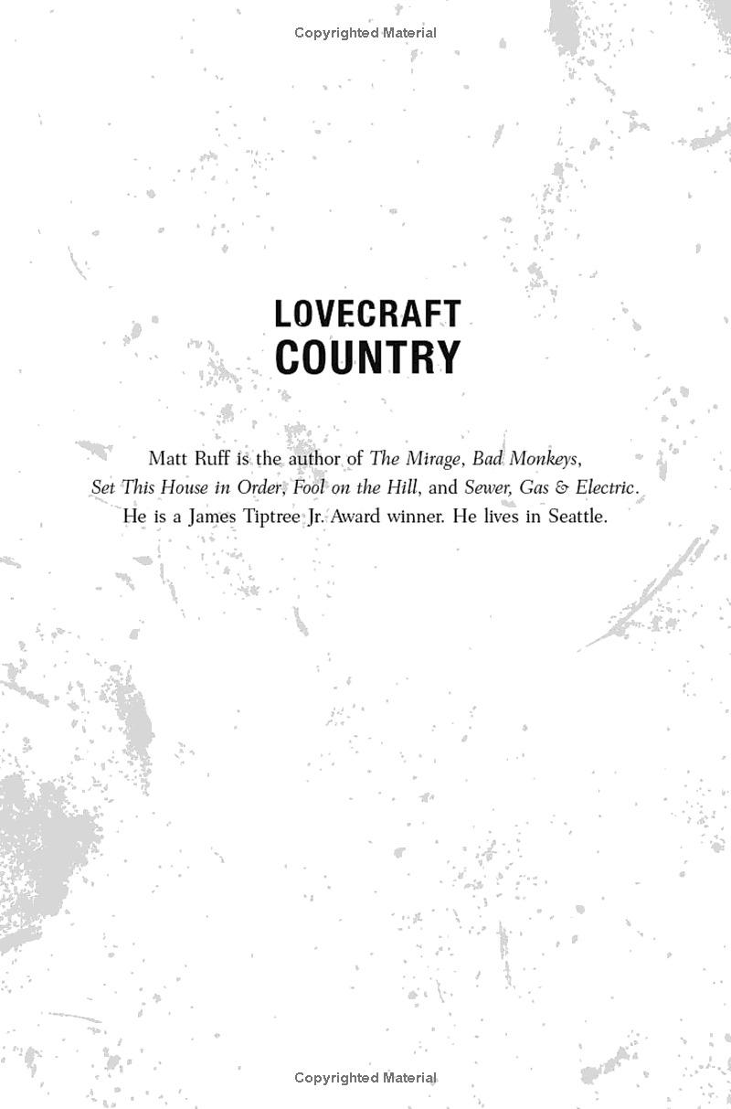 Lovecraft Country: TV Tie-In