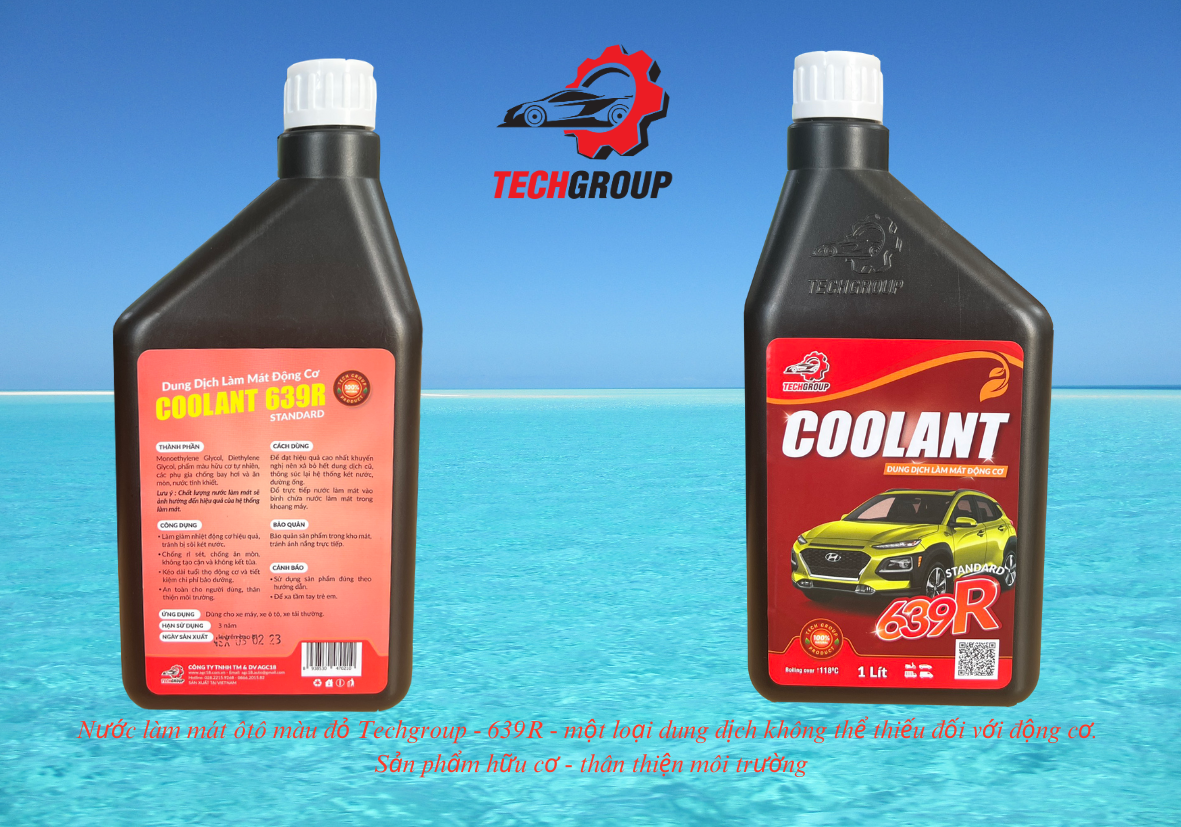 DUNG DỊCH LÀM MÁT ĐỘNG CƠ TECHGROUP COOLANT 639
