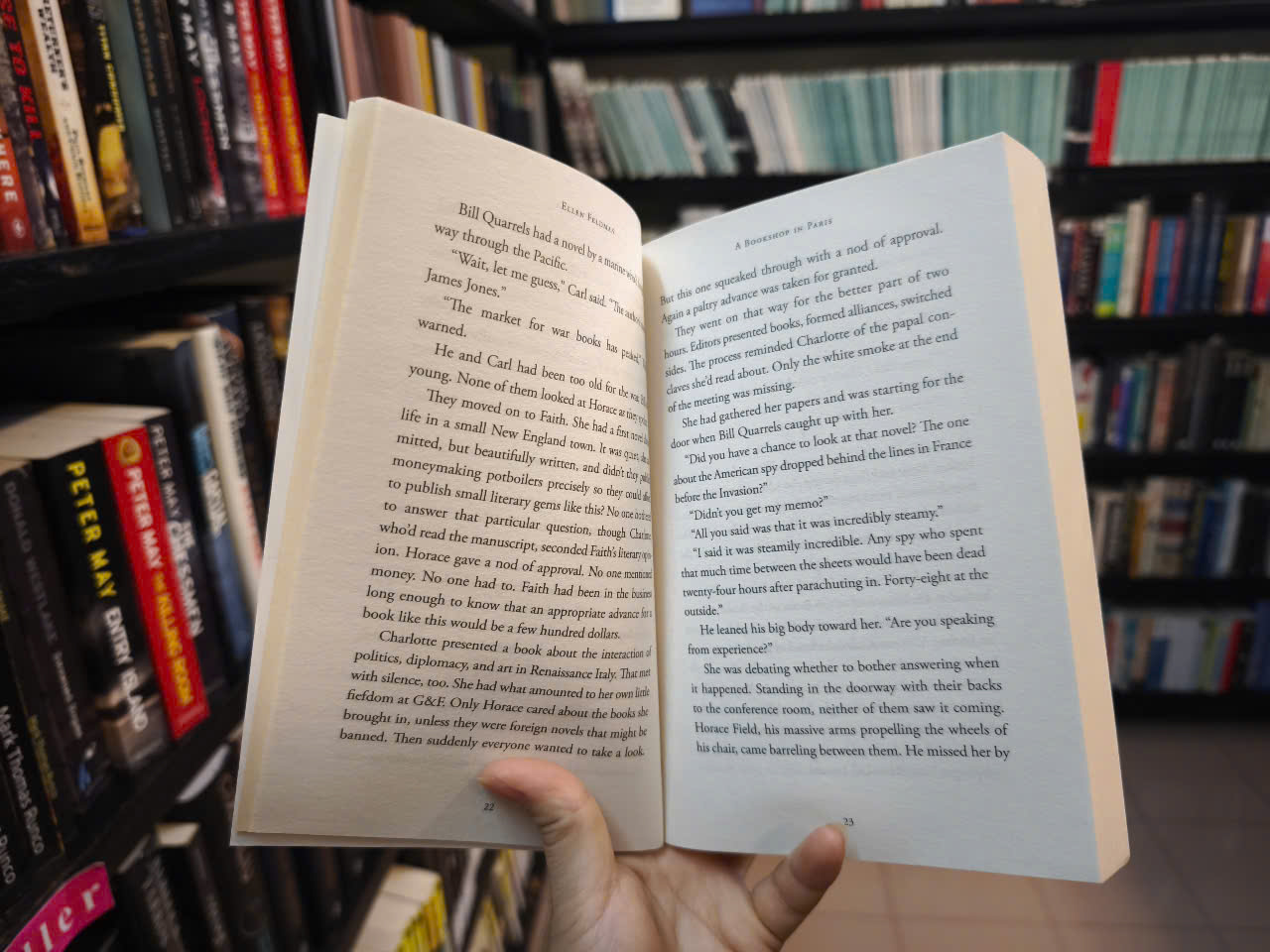 Sách - A Bookshop in Paris by Ellen Feldman - Historical Fiction/ Fiction In English