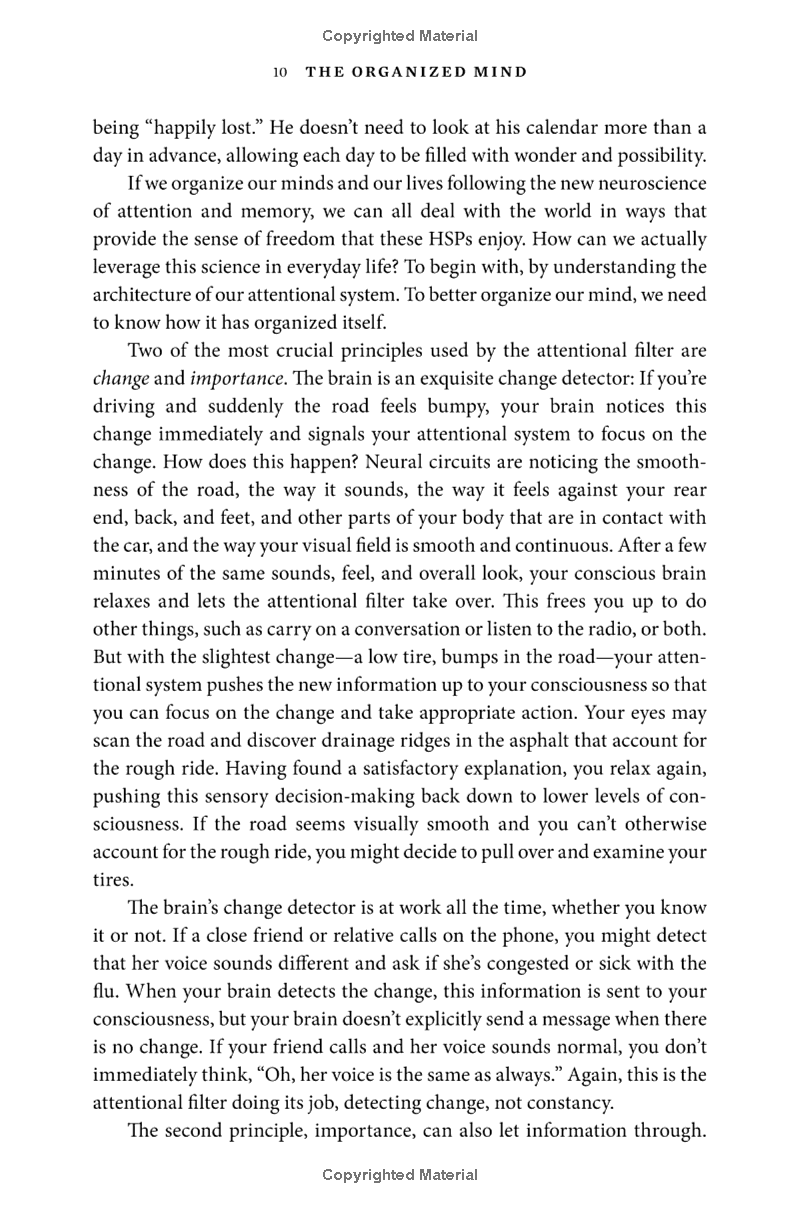 The Organized Mind: Thinking Straight In The Age Of Information Overload