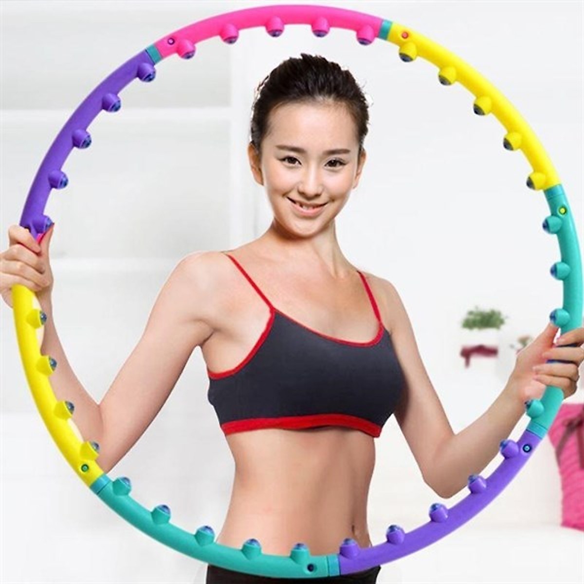 Vòng Lắc Eo Massage Giảm Béo Cao Cấp Hàng Chính Hãng