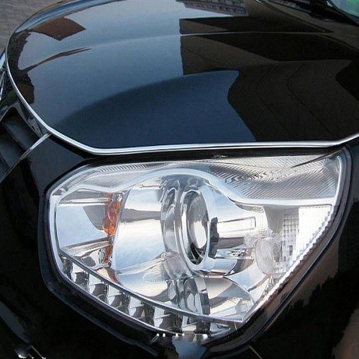 Dán viền trang trí xe hơi mạ crom - Nẹp chữ U trang trí, chống xước, bảo vệ xe, cuộn dài 12m