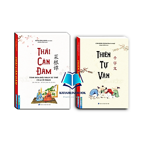 Sách - Combo 2c - Thái căn đàm & Thiên tự văn