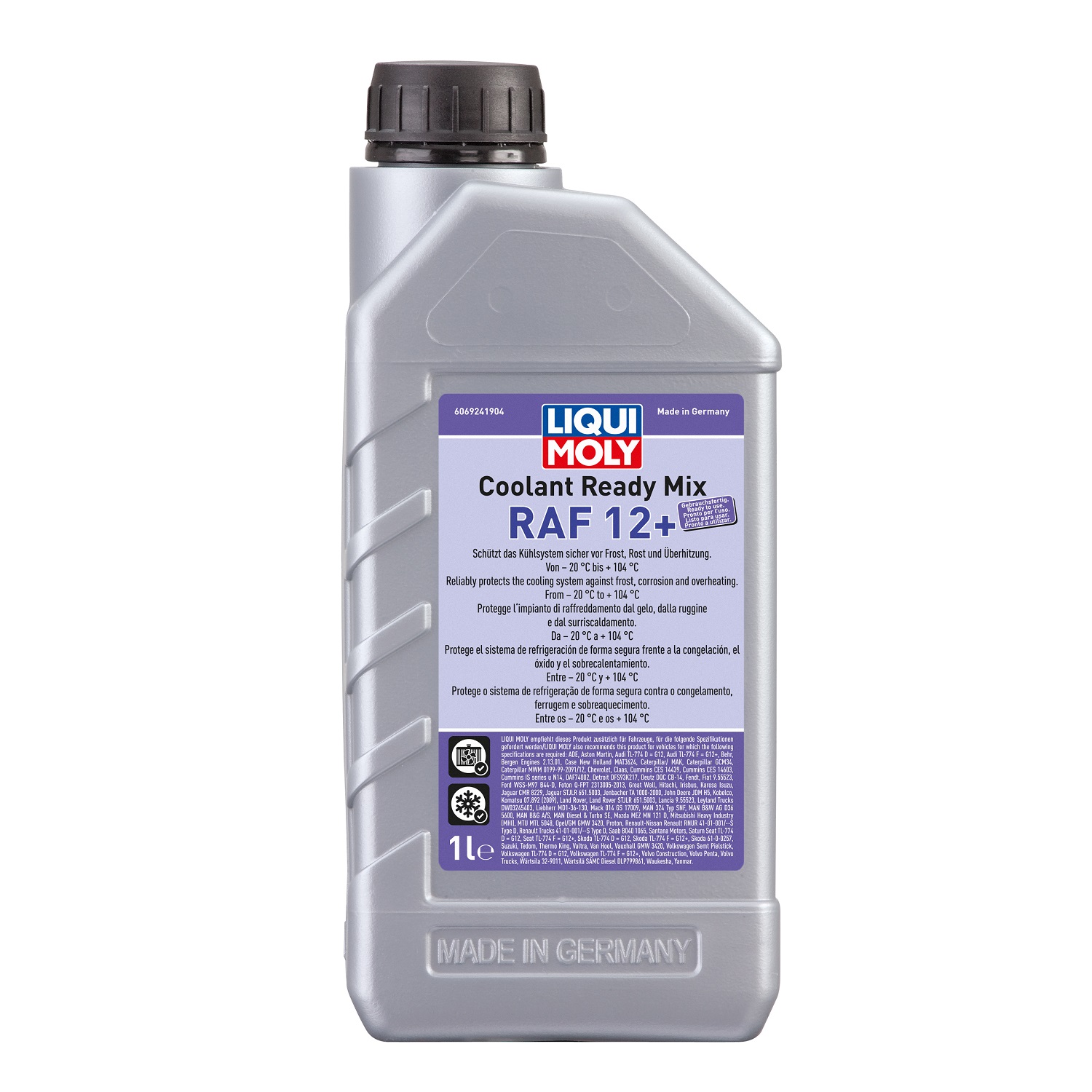 Nước làm mát chống đông pha sẵn Liqui Moly 6924 - Tặng kèm 1 khăn lau chuyên dụng 3M